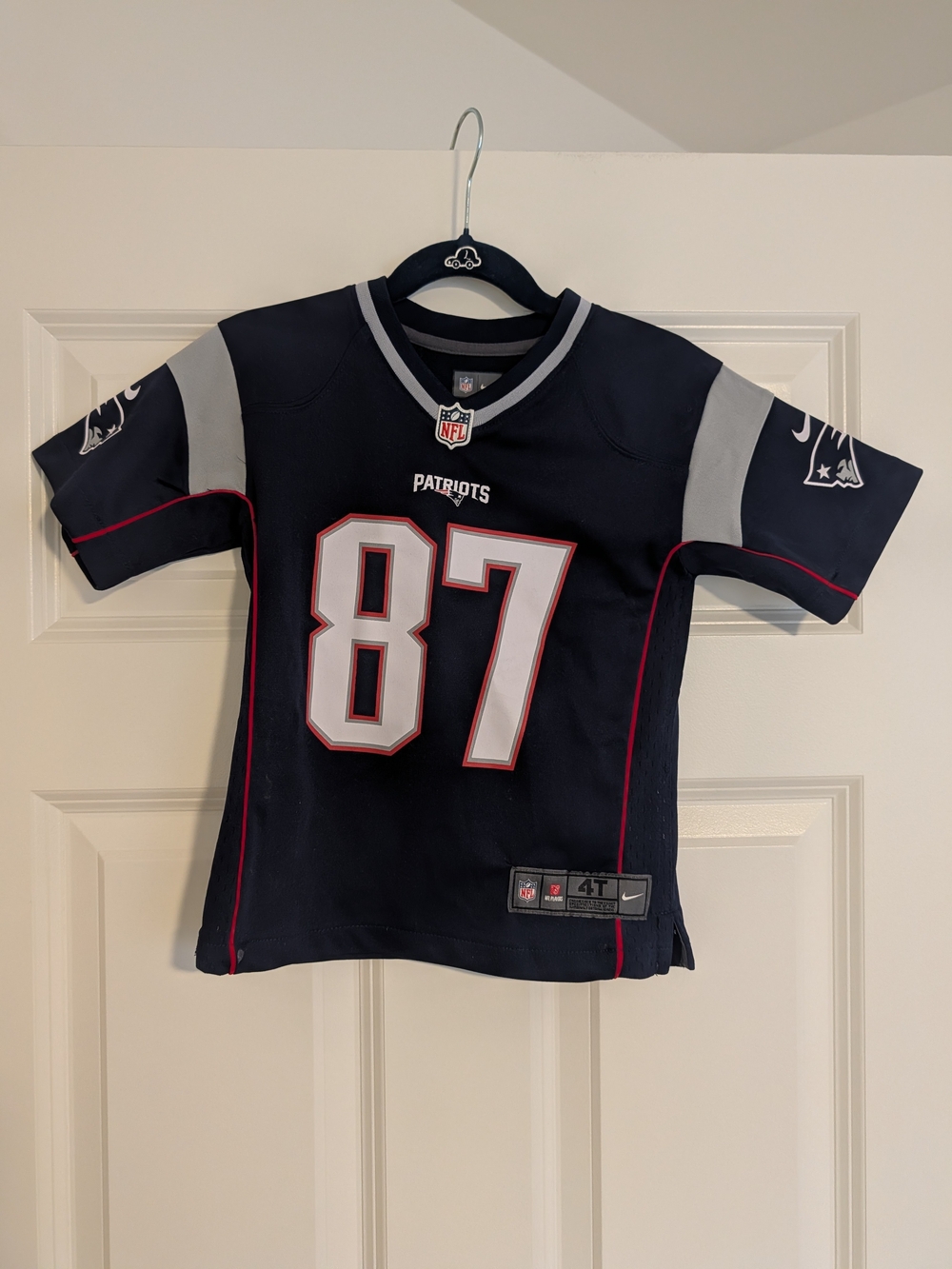 Nike Kids' New England Patriots #87 Gronkowski Navy Football Jersey